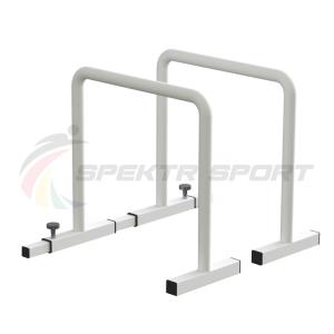 Купить Брусья напольные хайлетсы Spektr Sport цв. белый в Махачкале 