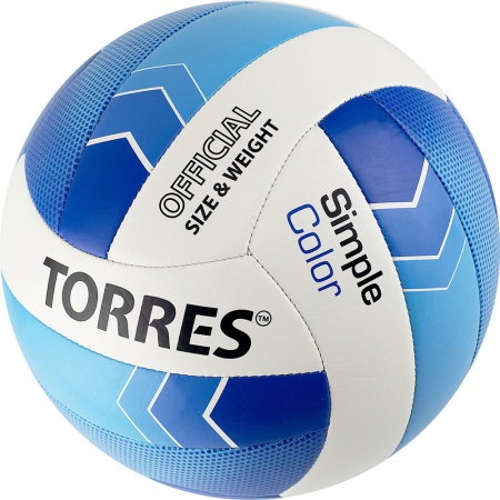Купить Мяч волейбольный Torres Simple Color любительский р.5 в Махачкале 